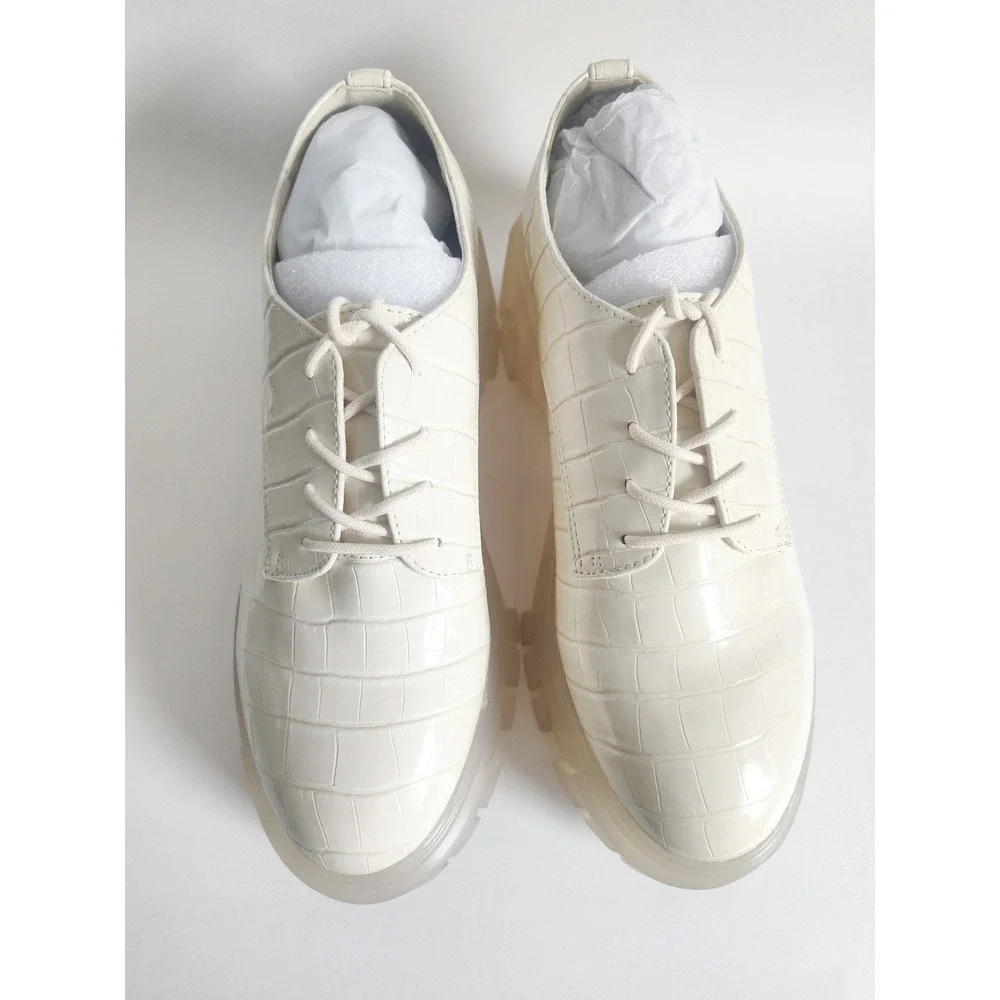 New Chinese Laundry Oxfords 9 Platform Jelly Y2k Lug Sole Dolls Kill Hot Topic